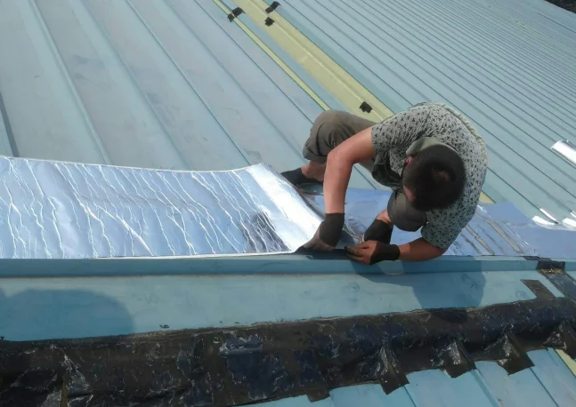 Butyl tape for roof Waterproof Sealant  Aluminum Foil Duct Sealing for RV Repair, Boat and Pipe Sealing, Silicone