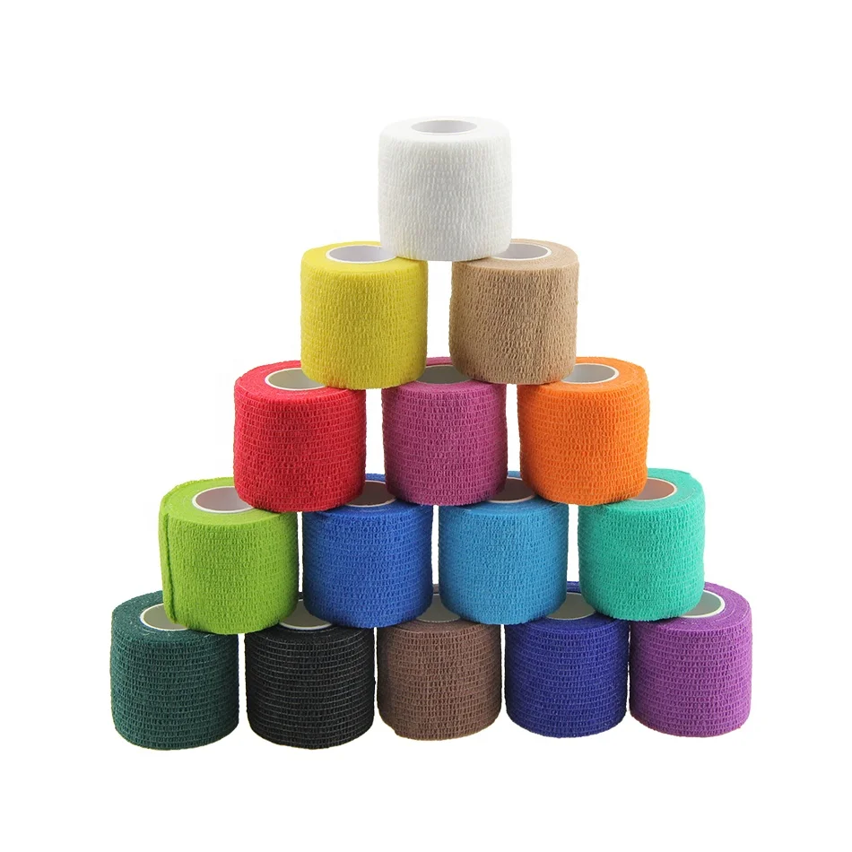 OEM Veterinary Bandage Tape Self Adhesive Bandage Wrap