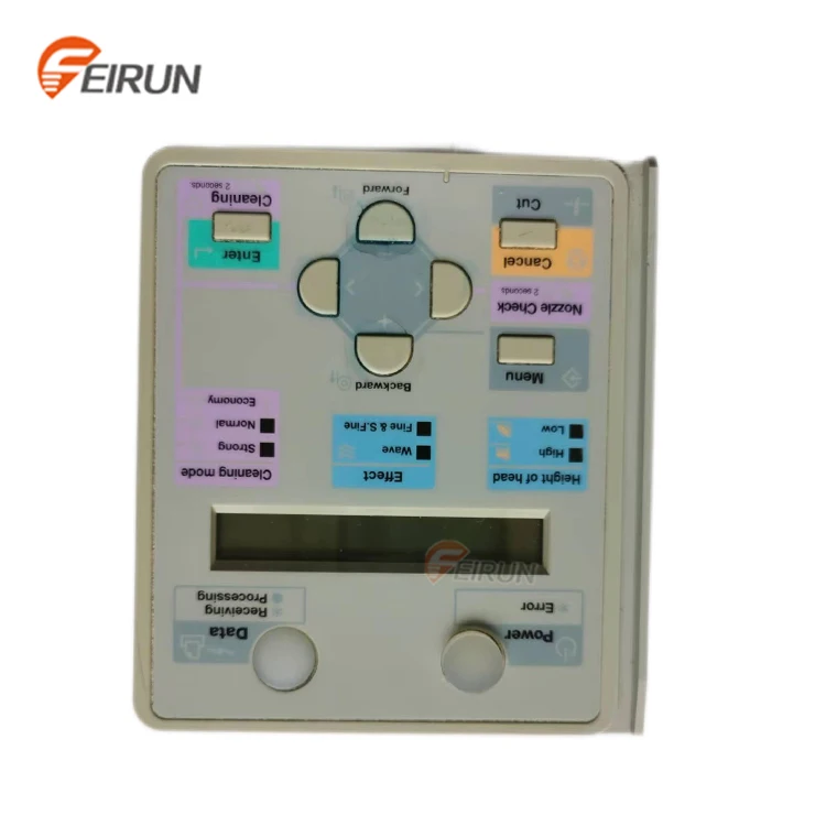 Используемая оригинальная панель для принтера mutoh vj1604 в сборе Mutoh 1604 плата управления ключом