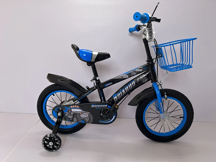 16inch steel frame kids bike with pu training flash wheels for 4-12 years old child wholesale children bicycle