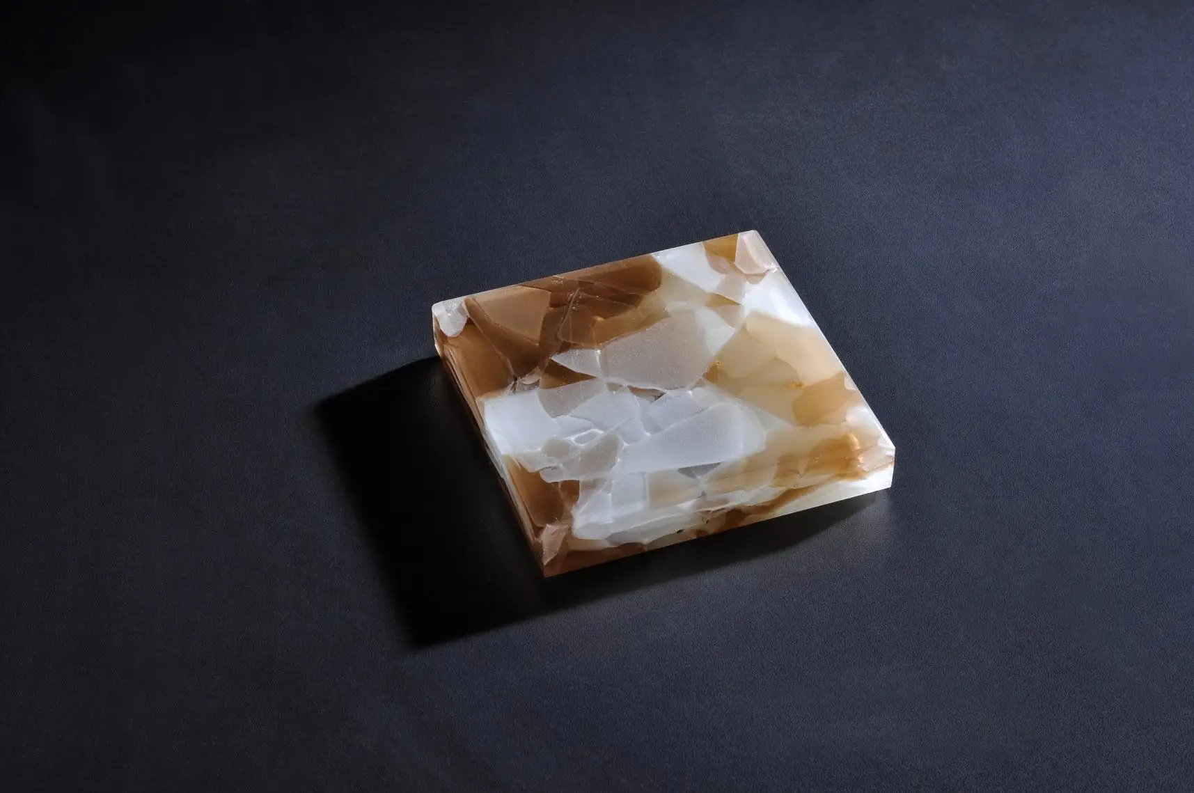 High value polished glass onyx artificial  luxury onyx decorative stone