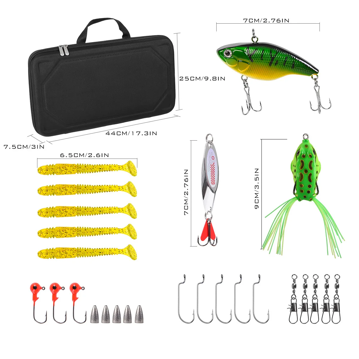 Fishing Gear Telescopic Fishing Rod Fishing Reel Set