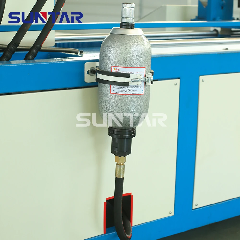 Suntay Automatic Stainless Steel Duct Angle Iron Flange Making Machine Construction Industry Pipe Cutting Production Line