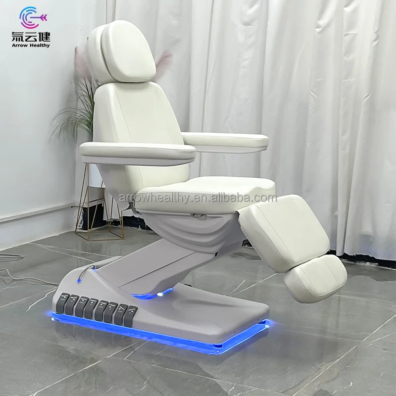 2023ArrowHealthy medical spa treatment chair electric beauty salon facial chair esthetician  bed