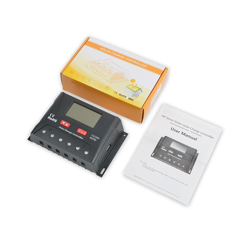 SRNE Solar HP2440 PWM controller 24V 40A LCD display solar regulator suitable for lead-acid batteries