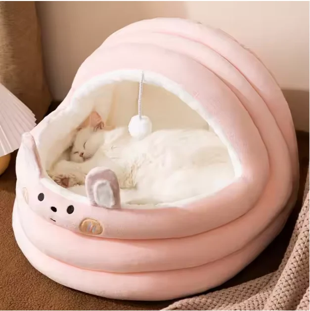 Factory Direct High Quality All-Season Comfortable Cute Look Cat House Bed Scratch-Resistant