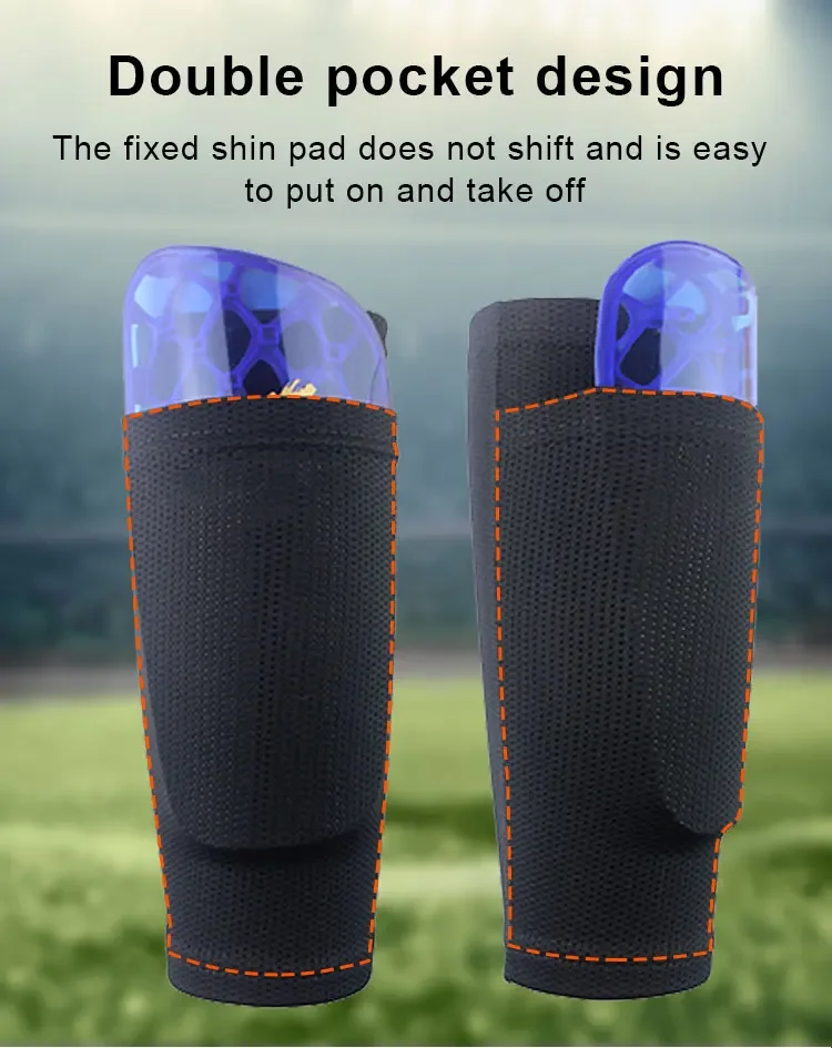 Custom Logo Latest Stretch Sports Football Sock Sleeve Calf Compression Sleeve Shin Guard Support For Soccer shin guard sleeve