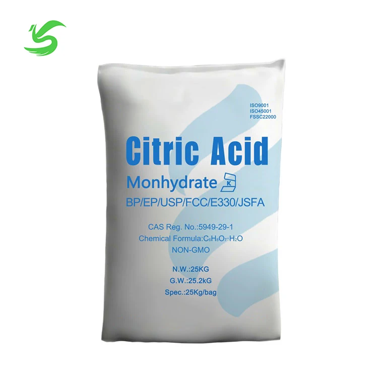 Manufacturer Supply CAS 77-92-9 Food Grade Citric Acid Food Additives