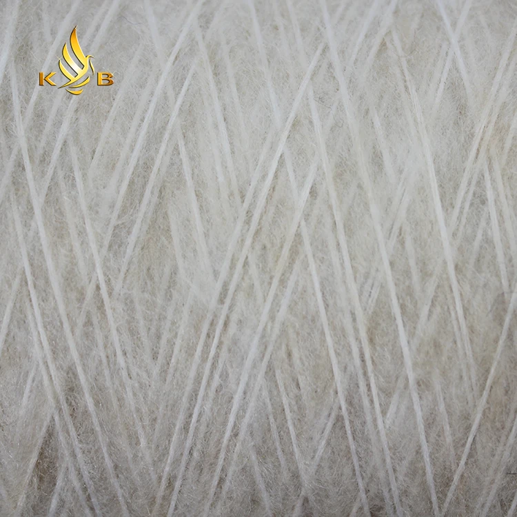 Yarn factory New design product acrylic mink like wool Spray hank yarn dyeing blended knitting yarn