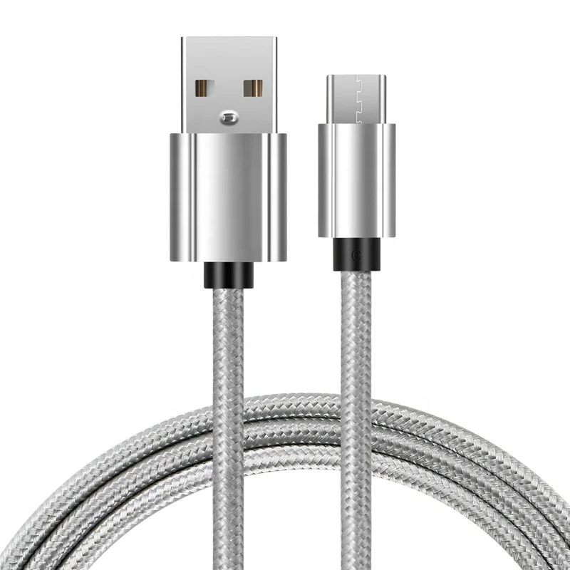 High quality cable usb nylon usb charging cable 4 in 1 multi charger 3m braided 3 m charger cords