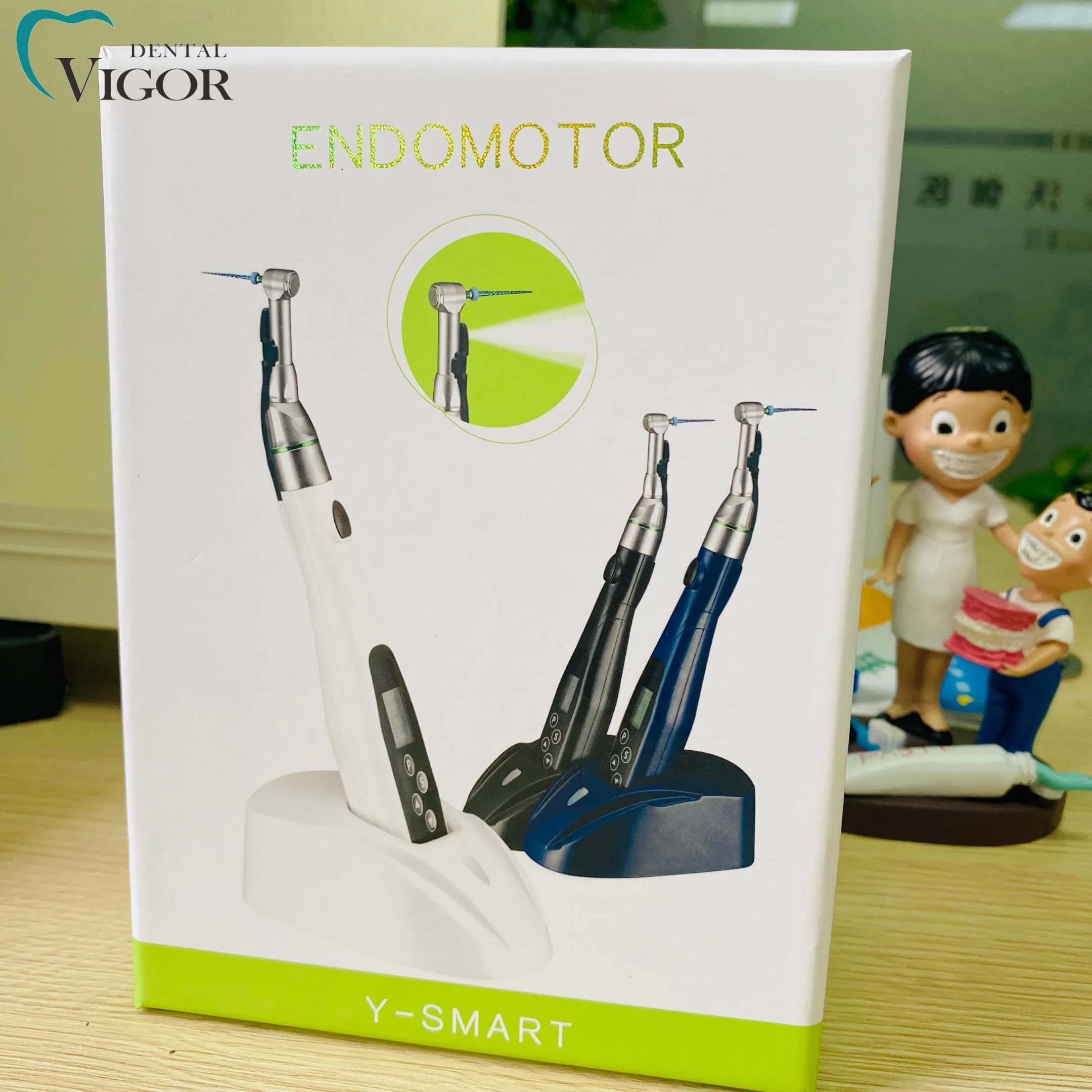 Dental Rotary Root Canal Treatment Y-SMART Endo Motor 16:1 Wireless Endomotor with LED Light