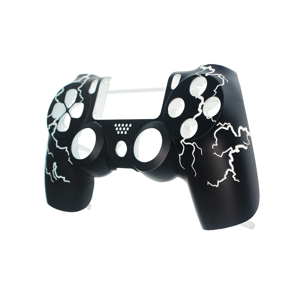 DIY Custom ABS Shells for PS4 PRO Controller Soft Touch Finished Front Cover Case for Playstation 4 Pro Joystick Controller