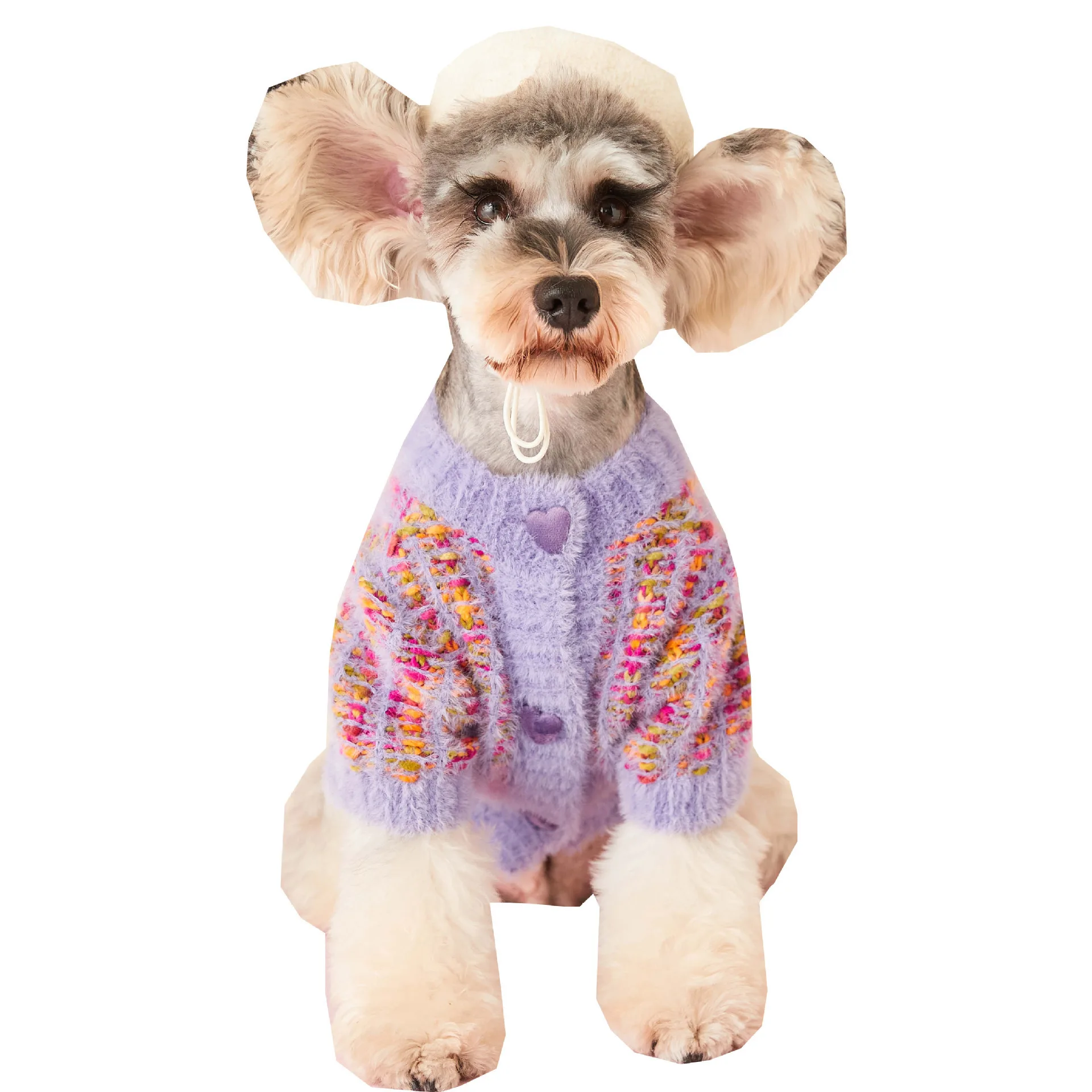 Hot Selling Small MOQ Cat Costume Anime Pet Warm Winter Pet Sweater Cute Pullover High-elastic Dog Coats Pet Clothes Winter