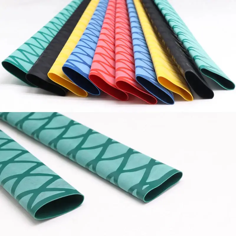 1M 40mm Anti Slip Heat Shrink Tube for Fishing Rod Bicycle Wrap Electric Insulation Nonskid Waterproof Handle Racket Grip Sleeve