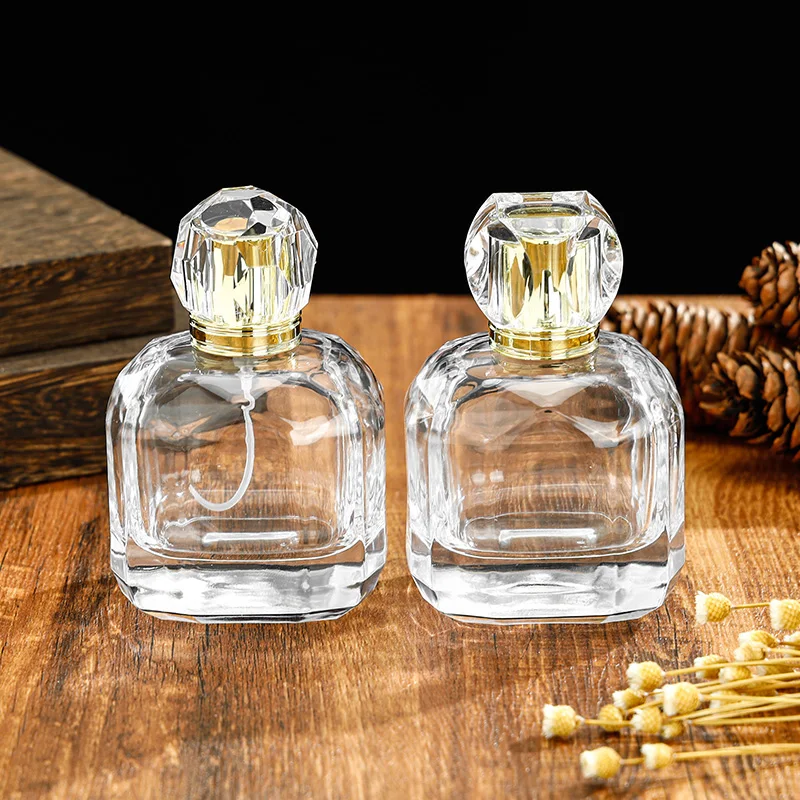 Custom 30ml Perfume Glass Bottle Luxury Spray Perfume 50Ml Glass Bottle For Female