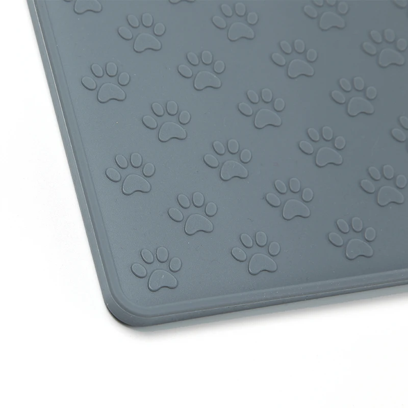 Pet Pad Silicon Pet Feeding Food Mat Print 2020 New Silicone Mat, Waterproof Pet Beds & Accessories Dogs Heating Cooling Travel
