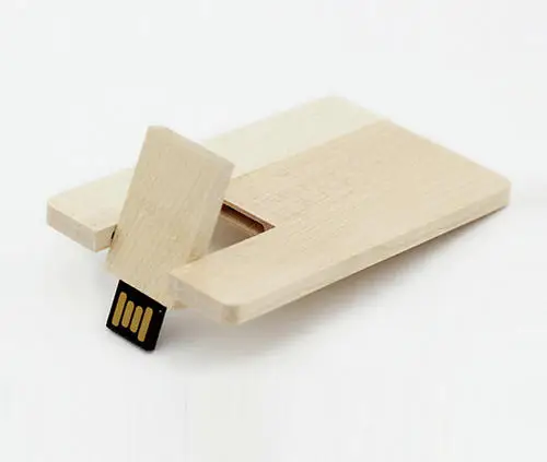 Usb-флеш-накопитель деревянный с гравировкой логотипа на 2/4/8/16/32/64