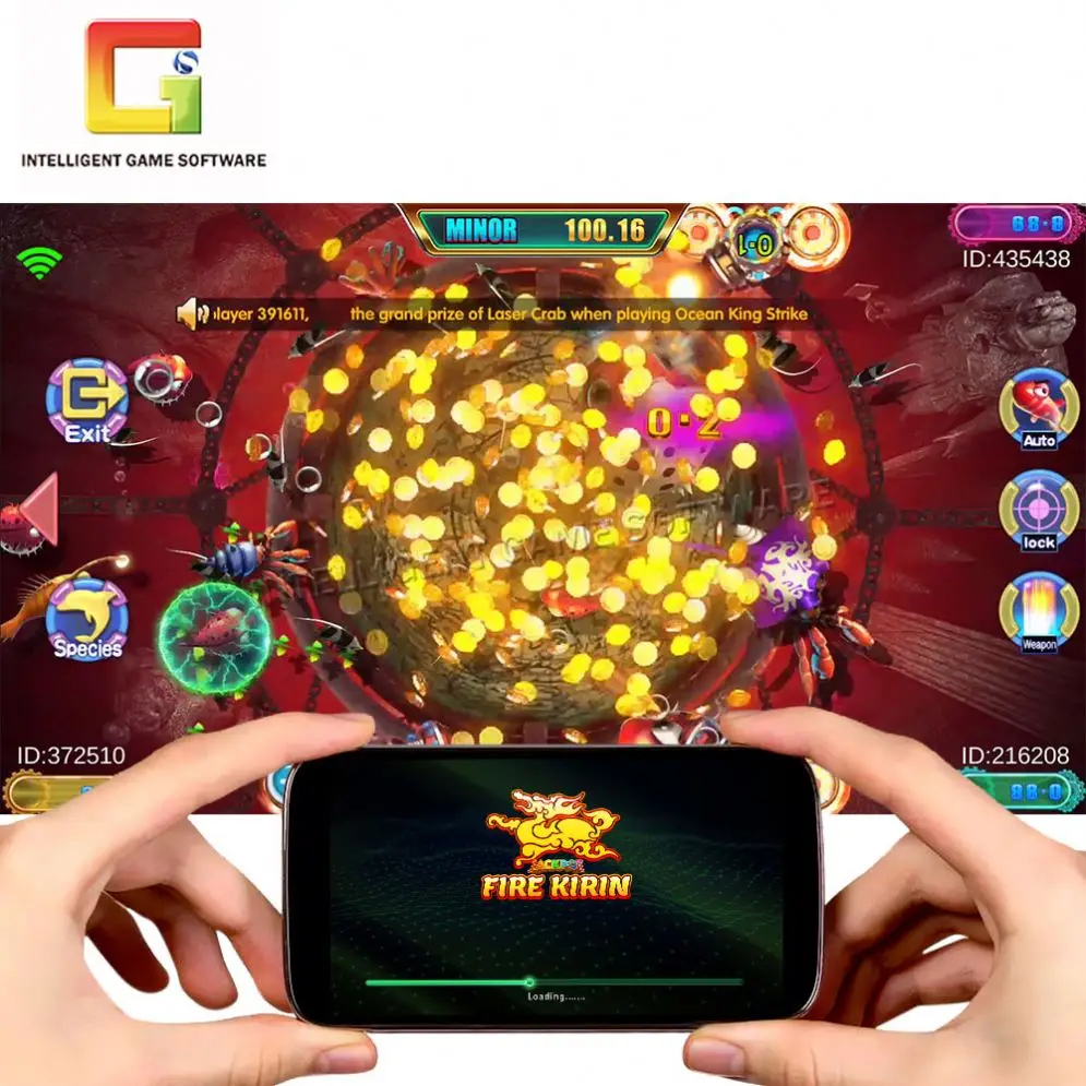 Download Mobile Phone Vertical Online Skill Game Kirin Link- China Town Fire Kirin
