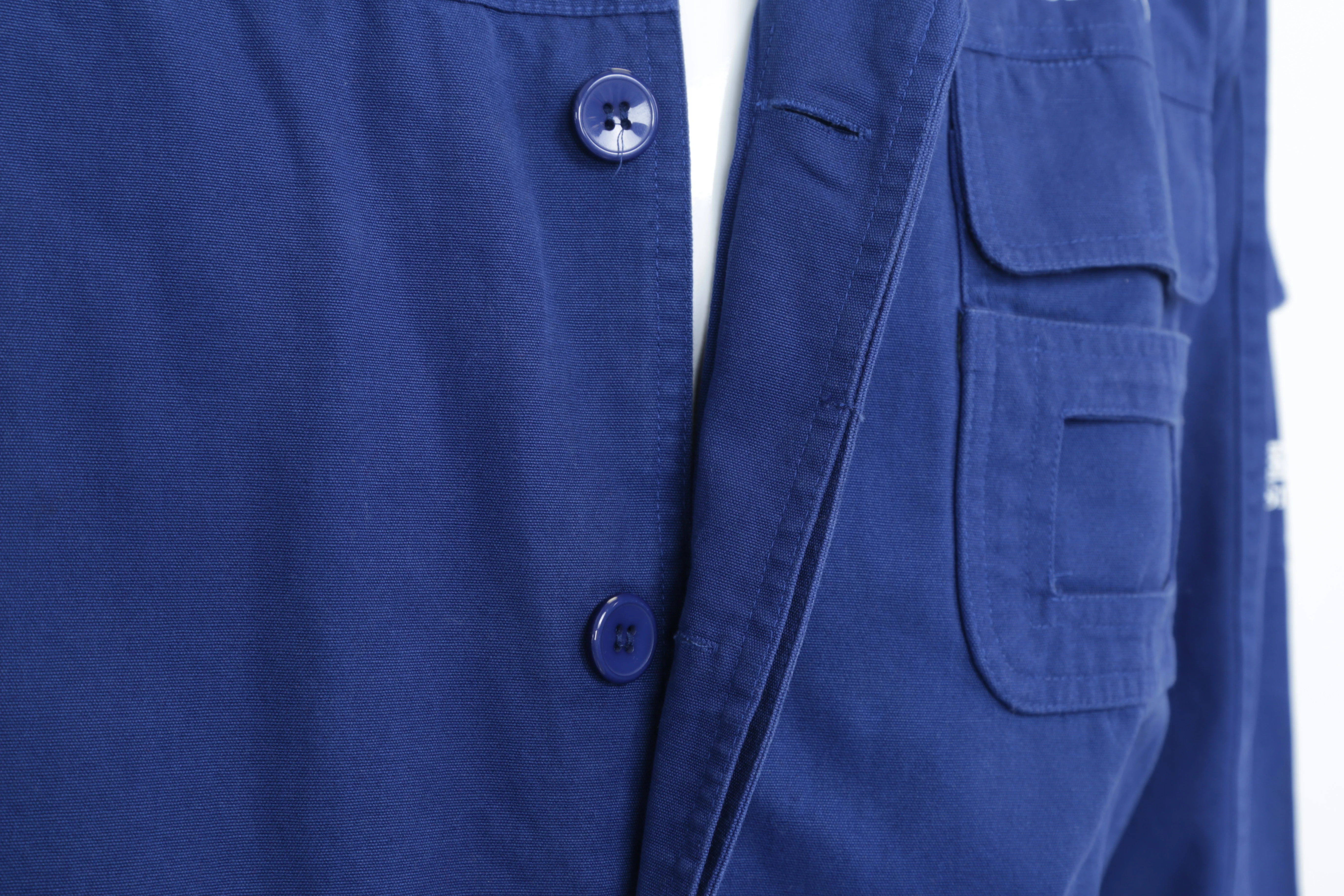 Costom Factory Worker Uniform Durable Work Clothing Workwear Blue Working Pants Men Workwear