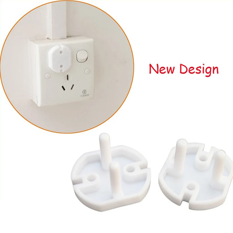 Товаров домашней безопасности ребенка 2 штыревая розетка розетки Защитная крышка Германия электрическая вилка крышки