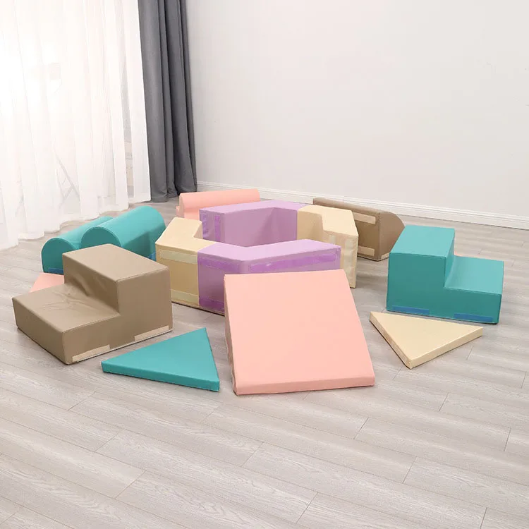 Kids Foam Blocks Toddler Climb And Crawl Activity Play Set, Lightweight Baby Climber Play Toys Indoor Soft Play Equipment