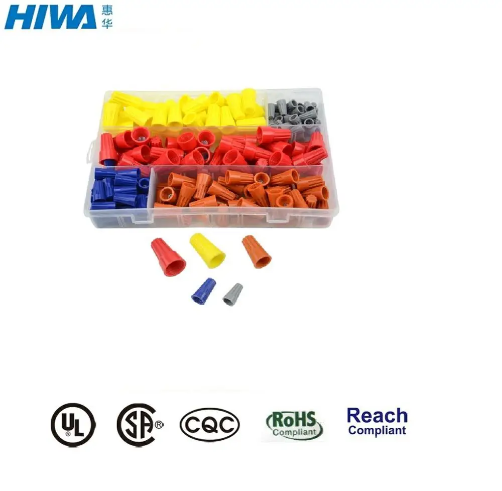 Screw-on wire connectors