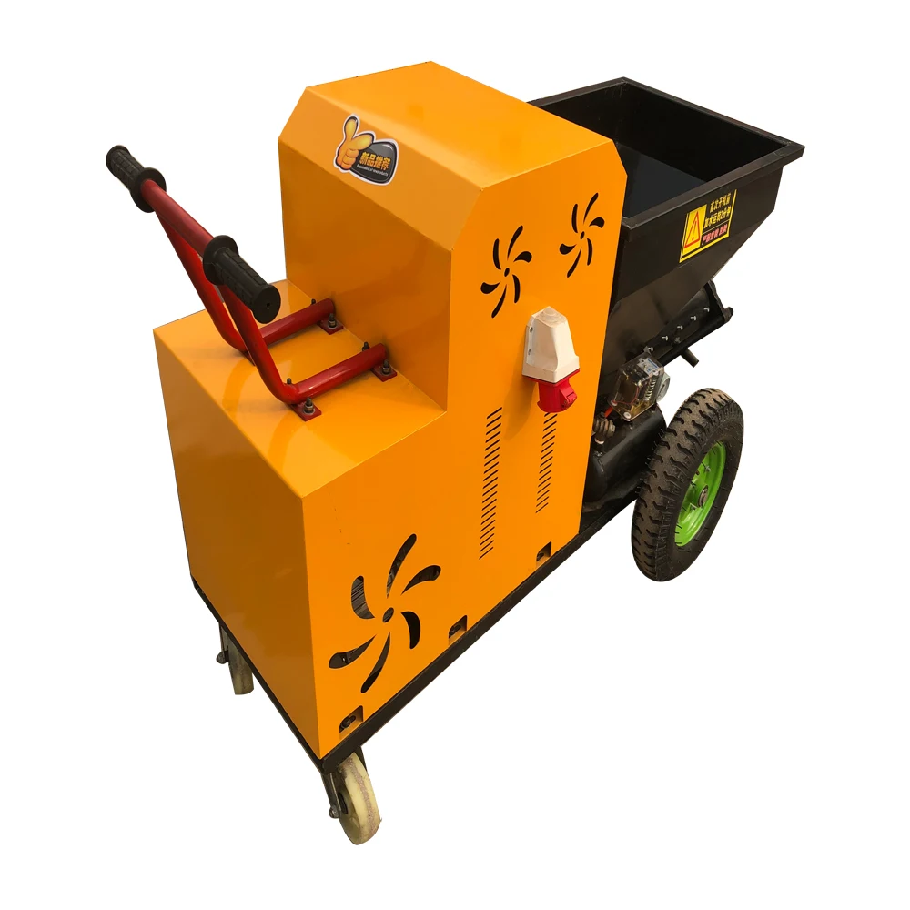 Portable Cement Grouting Wall Plastering Machine New Plaster Spraying Machine Putty Cement Mortar Sprayer
