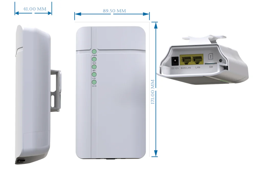
Howell New 4G Lte Router Wireless Router 4G with 10W Solar Panel and 10Ah Battery Wireless Wifi 4G Router with Solar Power 