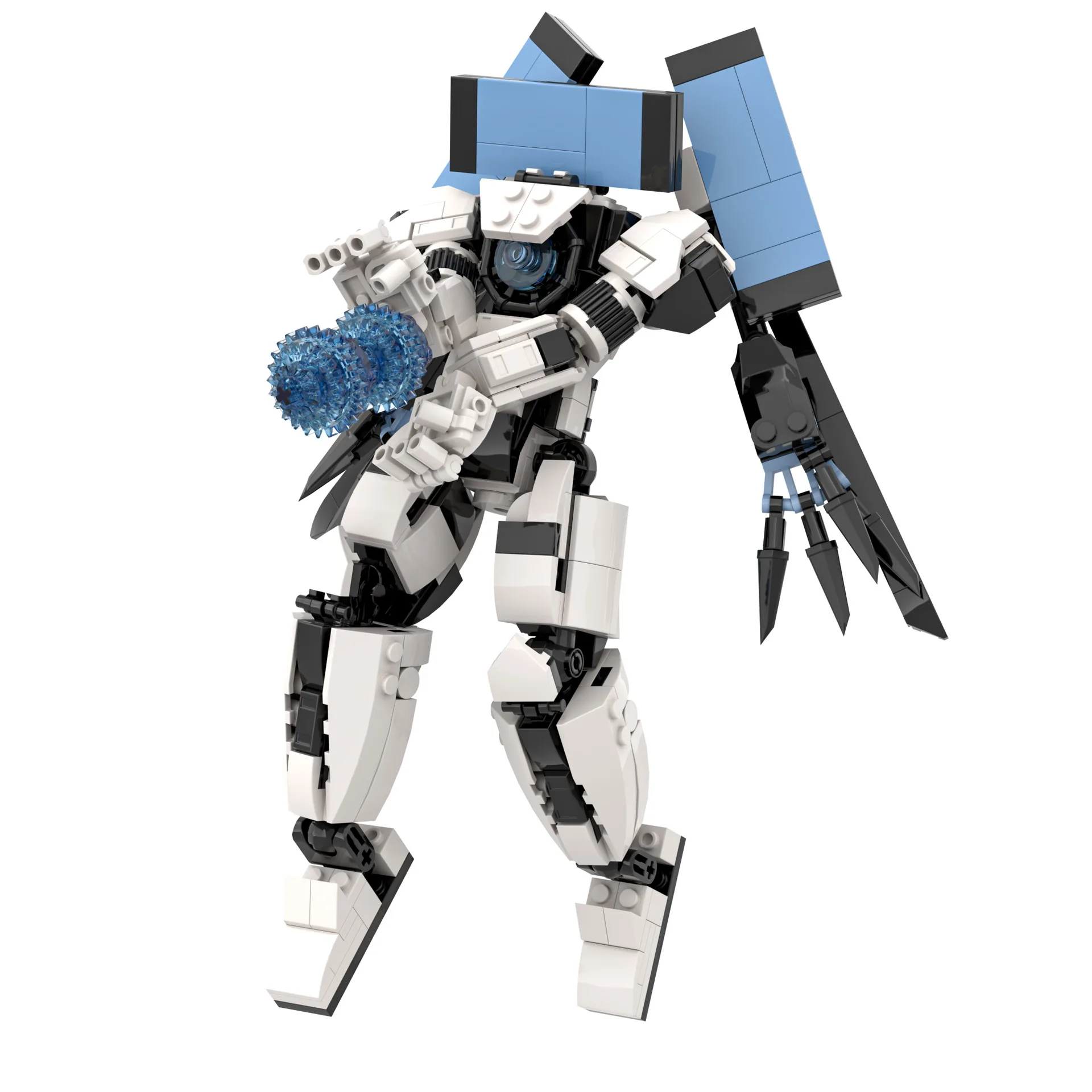 New arrival Skibidi Toilet Building Block 2031 Titan TV man, SKibidi toilet Titan Speakerman Game Model Toys