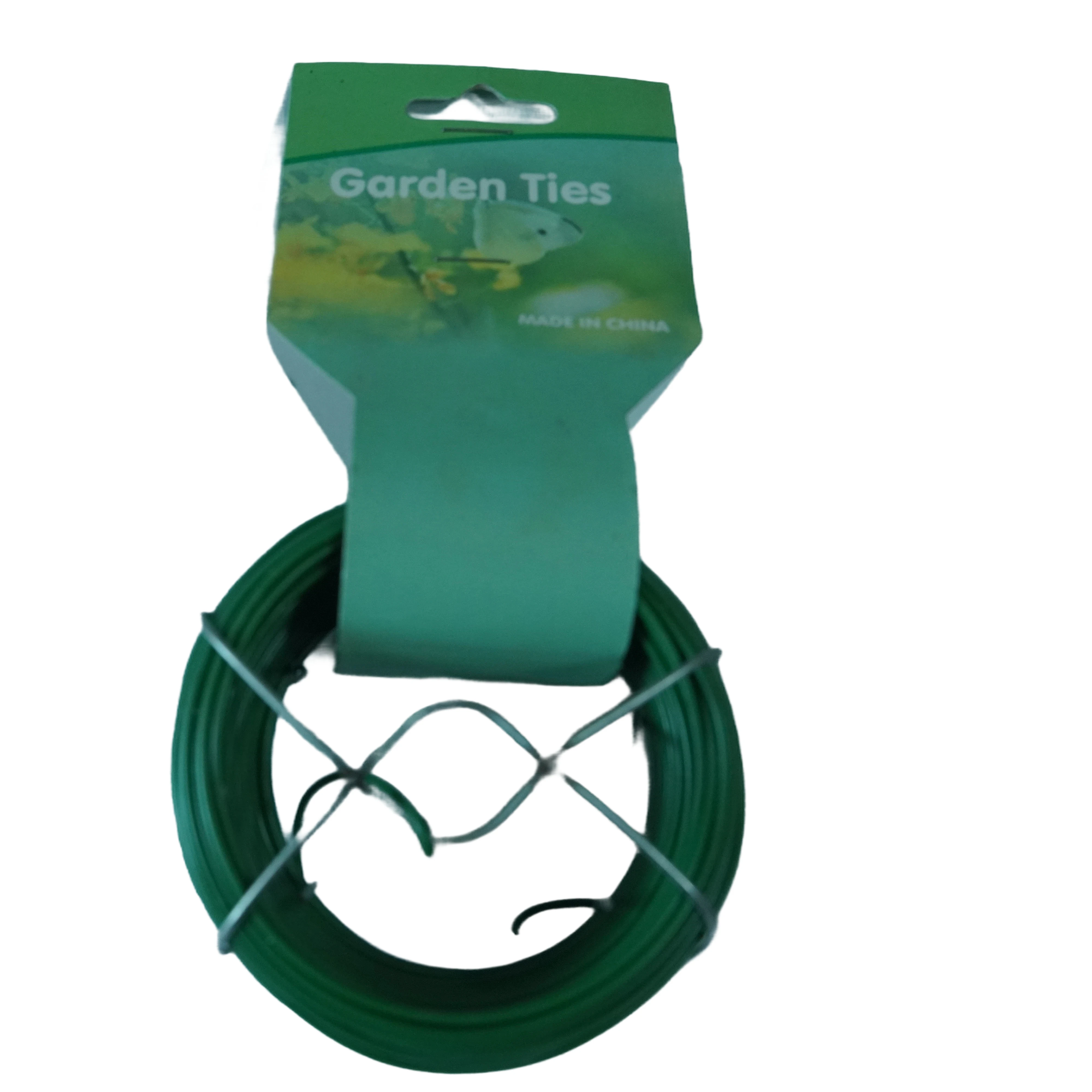 Garden Plant Wire Heavy Duty Green Coated Plant Twist Tie Garden Training Wire Tie Wire Planting Garden
