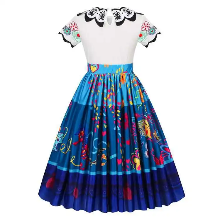 2022 new girls beautiful princess skirt with satchel skirt Bag Set