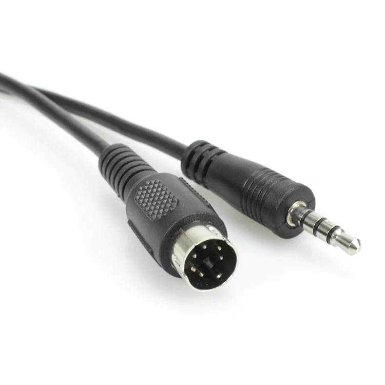 6 pin mini din to TRRS male to male cable