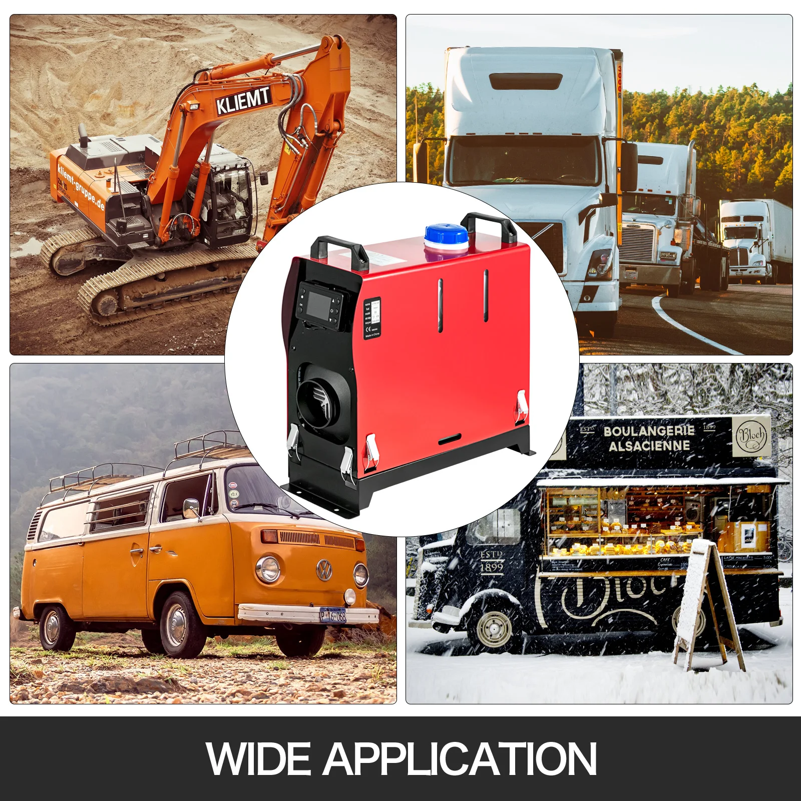 Domestic diesel heater all in one diesel heater 12 volt parking air car diesel parking heater 8kw suppliers