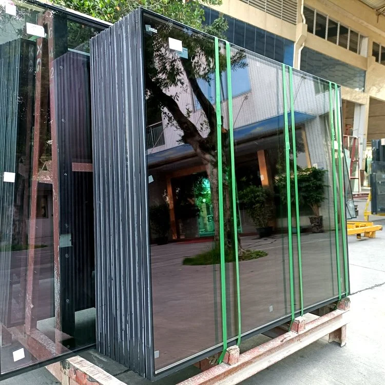 China glass factory sound-proof insulated glass window panel double glazed glass insulation curtain wall