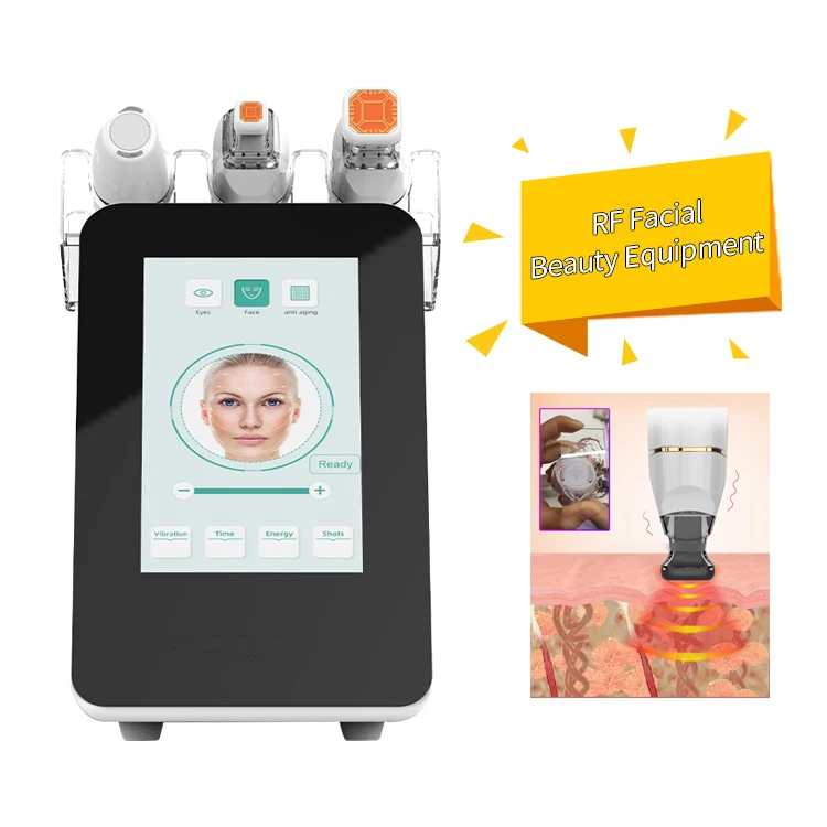 Radio Frequency Portable Hifu Wrinkle Remover Equipment Skin Care Rf Cartridges Hifu Rf Beauty Device Beauty Tools Best Supplier