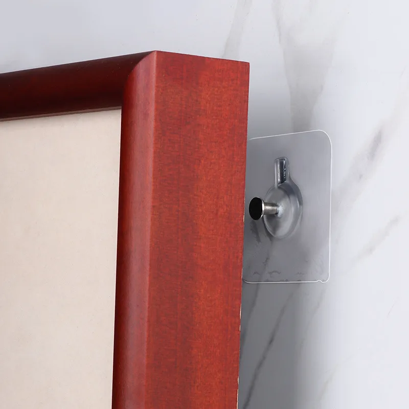 Self-adhesive Trackless Screw Sticker Punch-free Wall Mounting Screw Sticker Hanging Hook for Photo Frame