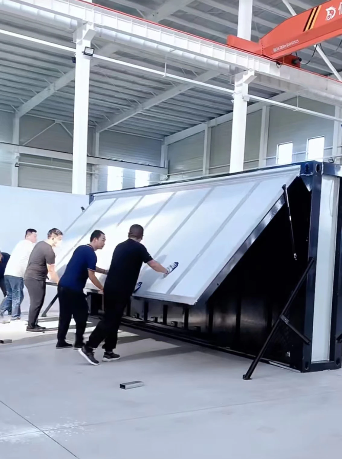 Fast Build Prefab House Modular Folding Container House Camping Foldable Container House Home