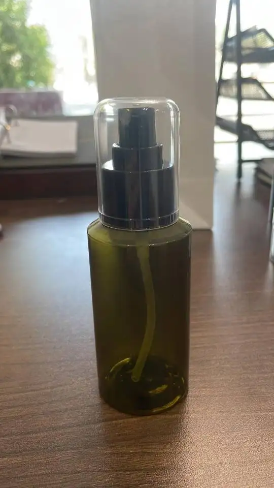 custom hand sanitizer private label cosmetics essence milk pump plastic spray water bottle barber mebel brown
