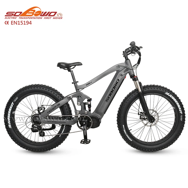 Factory bicicleta electrica kenda 1000w bafang electric mountain bicycle 48V mtb shimano fat tire full suspension