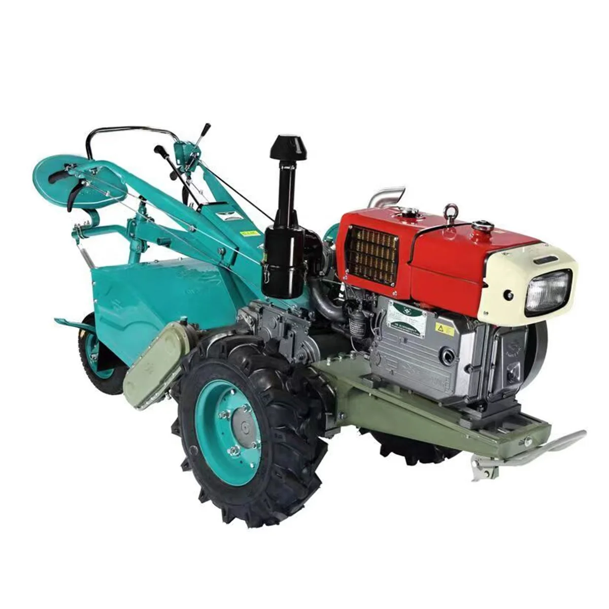 Grass Removal And Plowing Portable Small Ploughing Machine Tractor