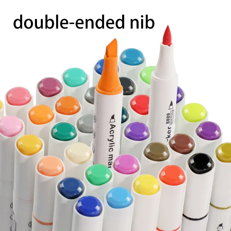 Marcadores Magicos Acrilicos Rotuladores Marcadores De Colores Arte Punta Pincel Doble Punta Paint Set Acrylic Marker
