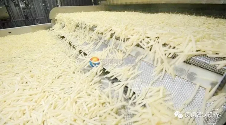  Полностью автоматическая линия по производству картофеля фри