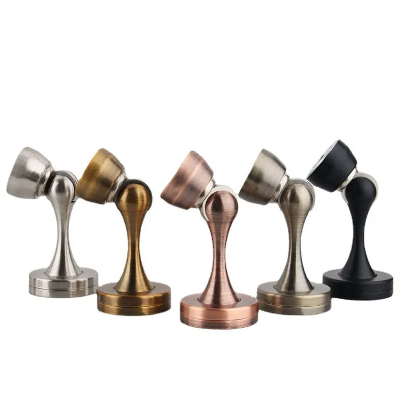 Hot Sell Door Hardware Zinc alloy magnetic Door lock Stop Holder Door Stopper