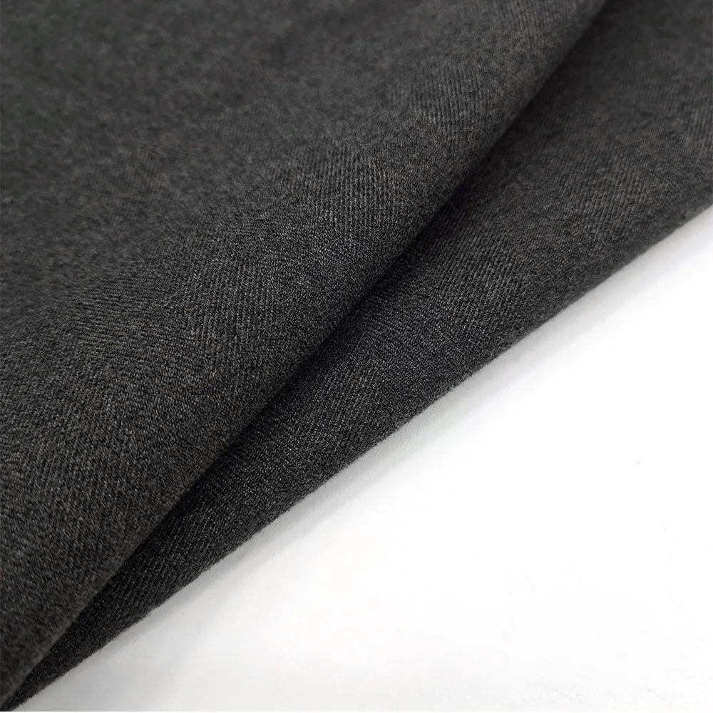 TR Suiting Fabric Manufacturer 70% Polyester 30% Viscose 205GSM Serge 2/2 Peach and Non peach for Clothing Apparel Designer