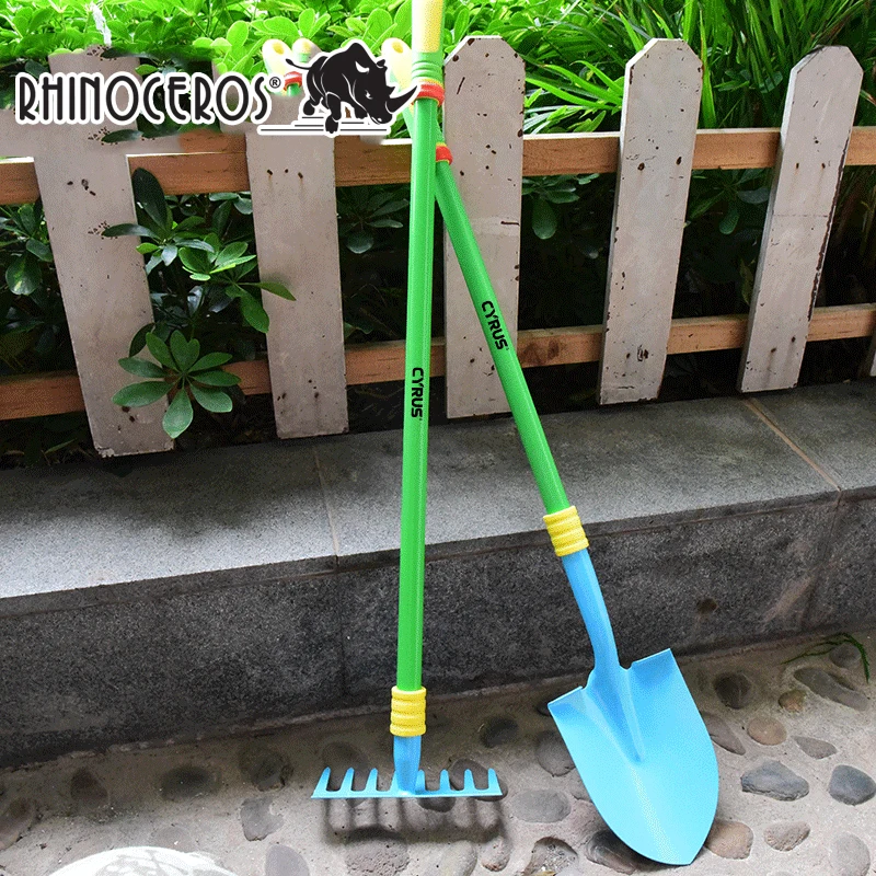 Wholesale Garden Digging Tools Blue Tpr Handle Carbon Steel Mini Garden Tool Trowel Small Shovel