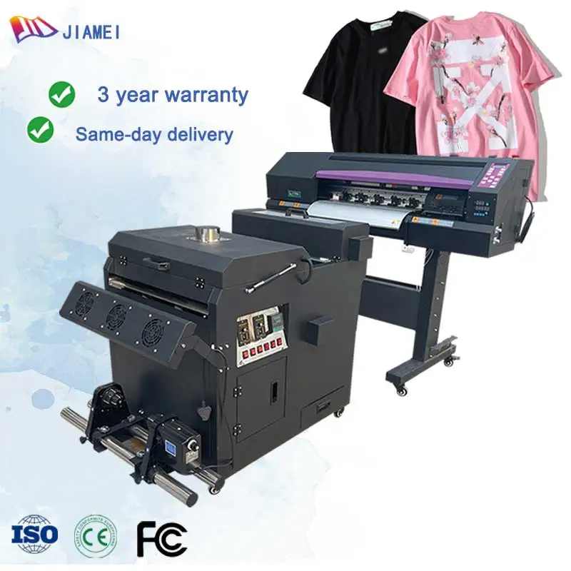 Durable Film Designs Dtf Heat Transfer logo t Shirt Printing Machine Digital 60cm Printer I3200