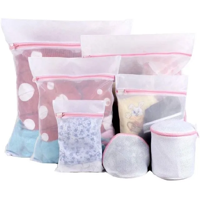 7 Sizes Custom Laundry Bags Foldable Laundry Bag,Travel Laundry Bag Wash bag,Laundry Mesh Bag Mesh Laundry Bag