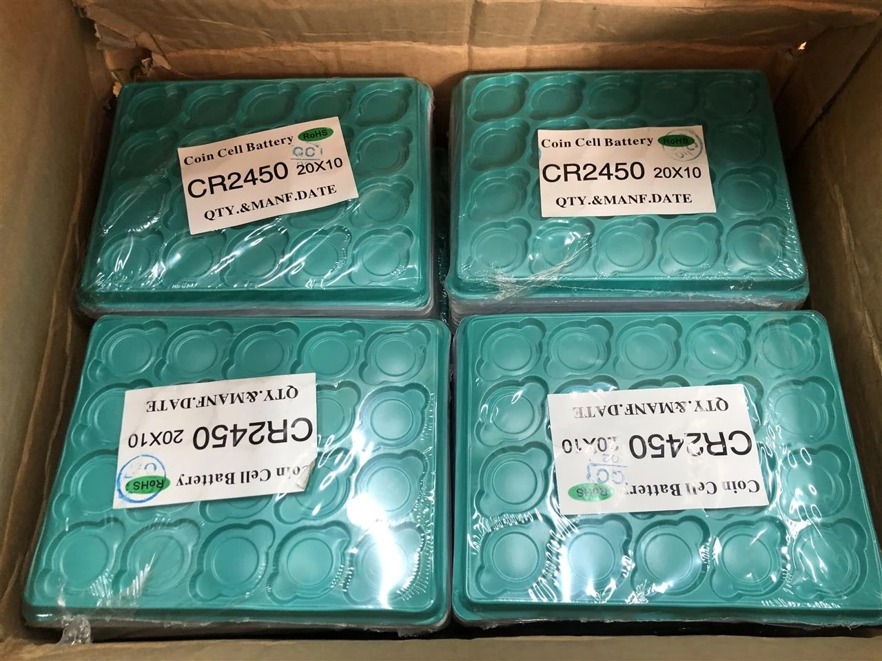 CROWN C CR2450 3V button cell batteries For Car key remote control battery