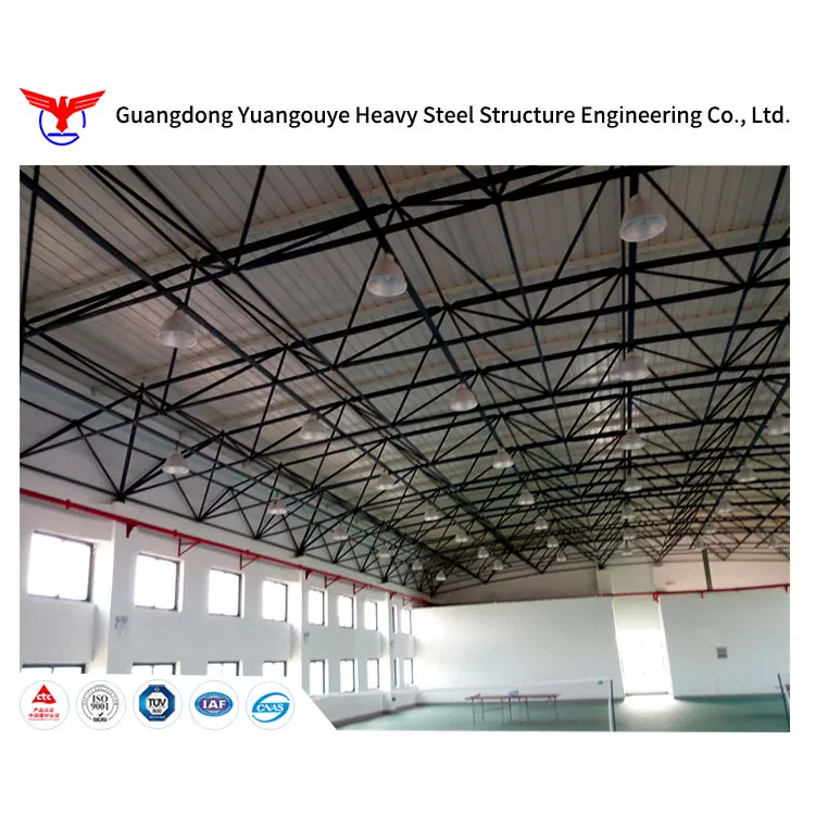 Guangdong YGY modern high quality prefabricated strong steel structure building stadium and sports field