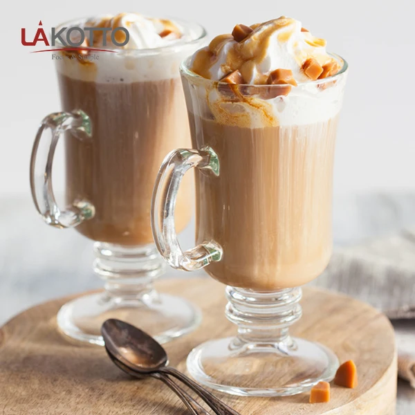 
Wholesale 260ml Irish coffee glass mug with handle 